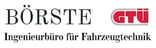 Logo BÖRSTE Ingenieurbüro für Fahrzeugtechnik - GTÜ